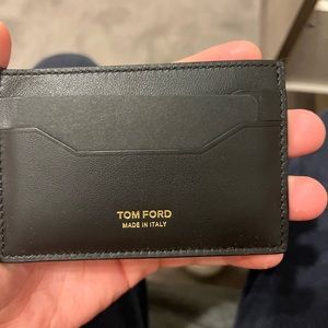 Tom ford soft grain leather wallet